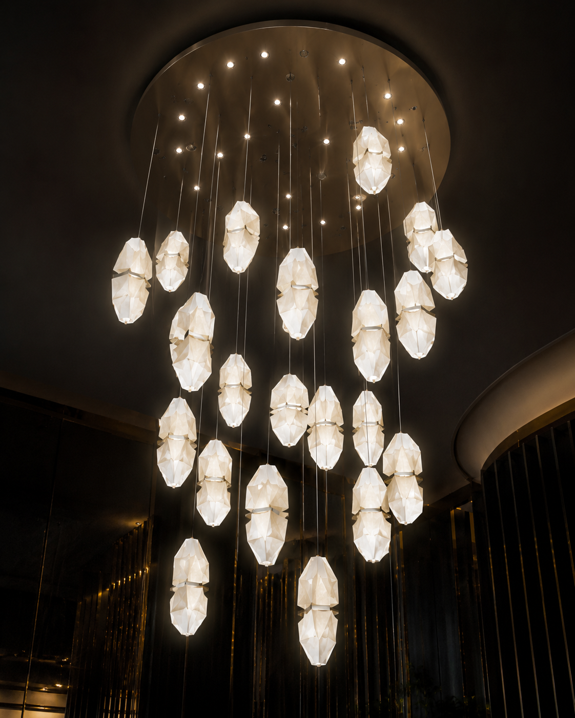 Twilight Spiral Hanging Chandelier - Image 2