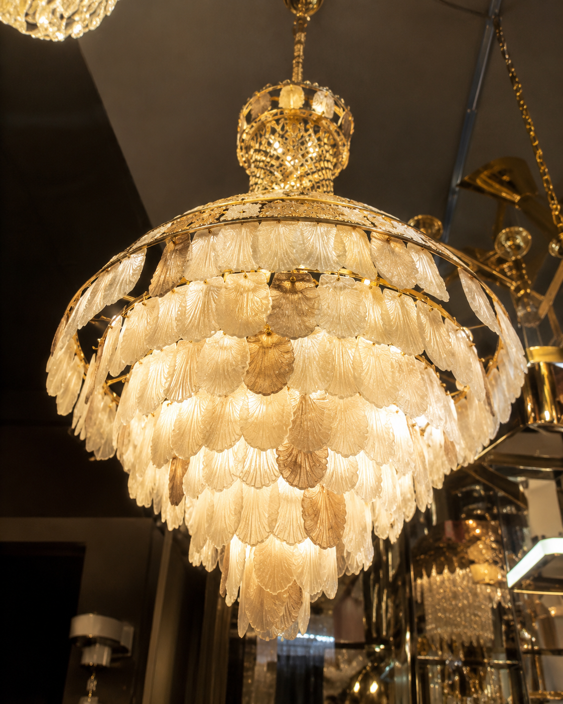 Odeon Light chandelier - Image 4