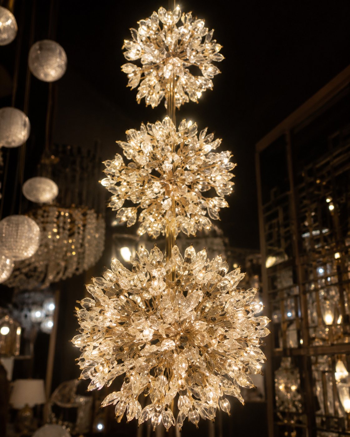 crystal flower chandelier - Image 2